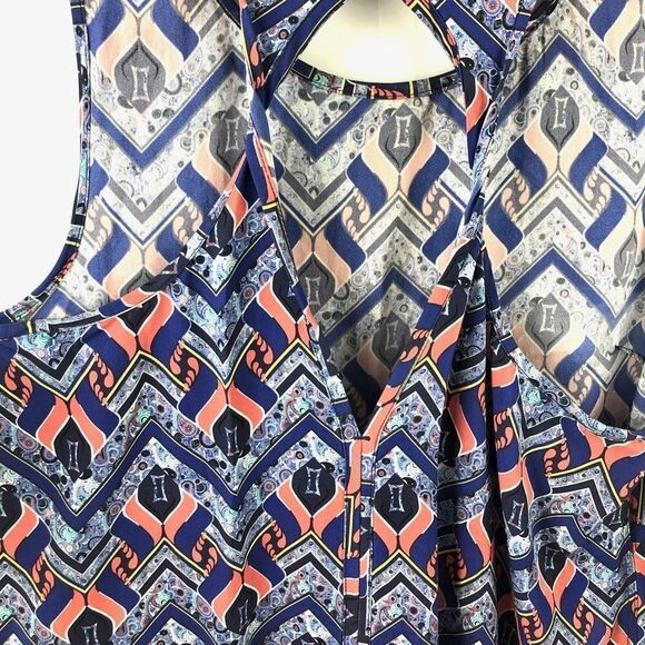 Kit + Ace Sneak Peak Multicolour Printed Performance Tank US 6 - Picture 4 of 7